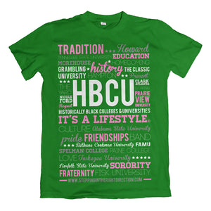 HBCU Lifestyle Green Shirt