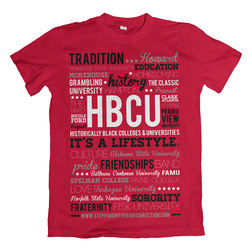 HBCU Lifestyle Red Shirt