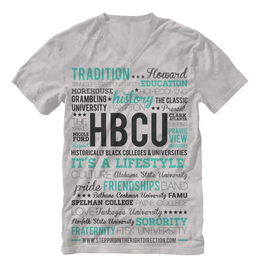 HBCU Lifestyle White Shirt
